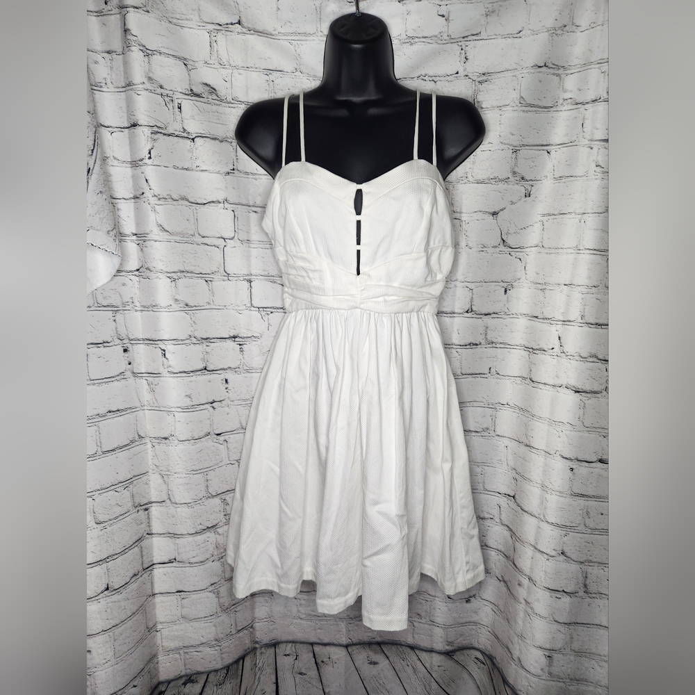 Marilyn Monroe White Retro Swing Vintage Style Dress Size S
